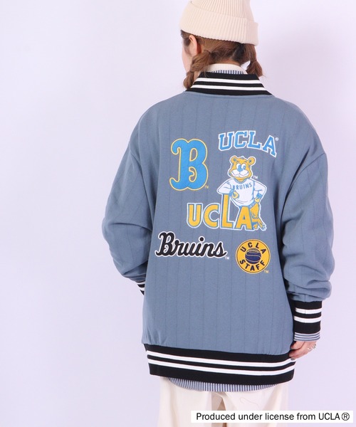 UCLA(ユーシーエルエー)の「UCLA ハーフ釦リブライントレーナー(スウェット・メンズ・マスタード/アイボリー/ブルー/グリーン・L/M)」の17枚目の写真