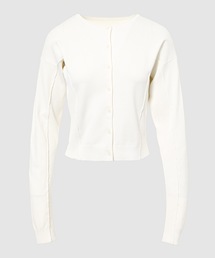 LOW CLASSIC（ロウ　クラシック）の「ROUND SLEEVE KNIT CARDIGAN（カーディガン/ボレロ）」