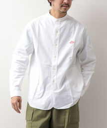 【DANTON/ダントン】BAND COLLAR SHIRT L/S YOX バンドカラーシャツ