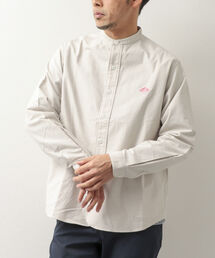 【DANTON/ダントン】BAND COLLAR SHIRT L/S YOX バンドカラーシャツ