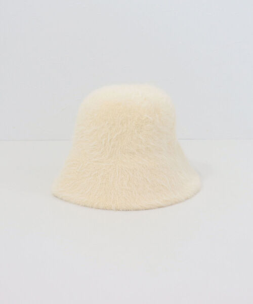 fredy emue（フレディエミュ）の「フェザーバケハ（ハット・レディース・キャメル/クリーム/ブラック・FREE）」の13枚目の写真