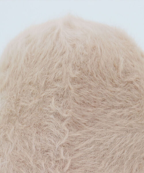 fredy emue（フレディエミュ）の「フェザーバケハ（ハット・レディース・キャメル/クリーム/ブラック・FREE）」の17枚目の写真