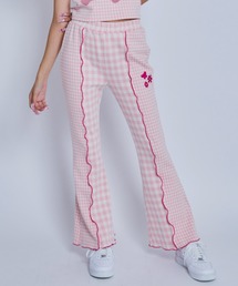 Candy Stripper | GINGHAM FLARE パンツ(その他パンツ)