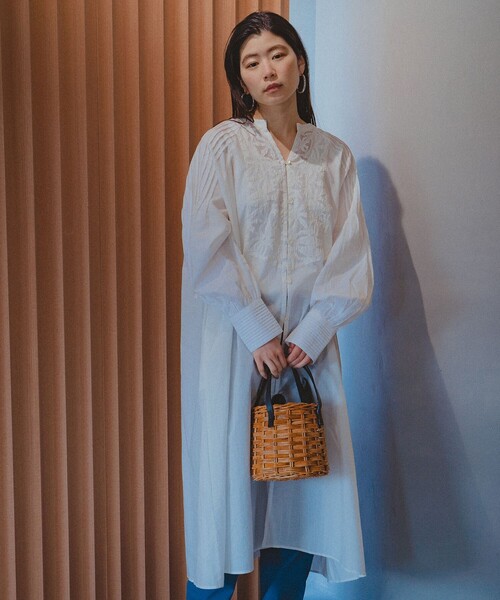 Aresense（アーセンス）の「BAGMATI/バグマティー ARULOG/アルログ レザーハンドルカゴバッグ（ハンドバッグ・レディース・ブラック・ONE SIZE）」の3枚目の写真