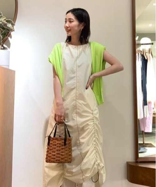 Aresense（アーセンス）の「BAGMATI/バグマティー ARULOG/アルログ レザーハンドルカゴバッグ（ハンドバッグ・レディース・ブラック・ONE SIZE）」の13枚目の写真