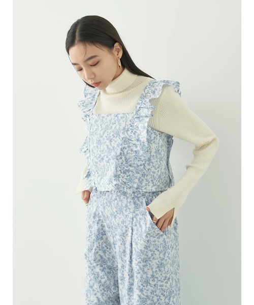 ゆきうさぎ　レディース　ビスチェ ビスチェ風ブラウス 367653｜【アリノマ】大きいサイズの