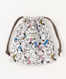 PEANUTS（ピーナッツ）の「PEANUTS 巾着（Ｓ）【入園入学】（ポーチ・キッズ）」