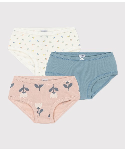 PETIT BATEAU（プチバトー）の「ハイウェストショーツ3枚組