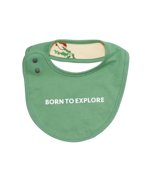 THE NORTH FACE(ザノースフェイス)の「THE NORTH FACE Baby Hat & Bib Set NNB02211(ニットキャップ/ビーニー・キッズ・グレー/ネイビー/グリーン・FREE)」の4枚目の写真