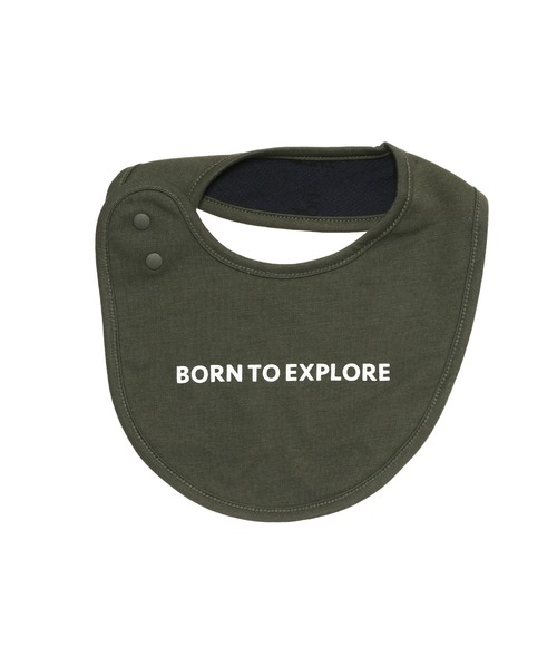 THE NORTH FACE(ザノースフェイス)の「THE NORTH FACE Baby Hat & Bib Set NNB02211(ニットキャップ/ビーニー・キッズ・グレー/ネイビー/グリーン・FREE)」の10枚目の写真