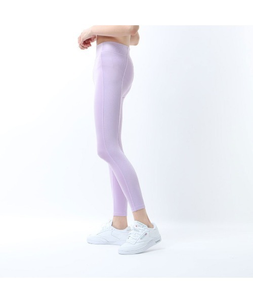 Reebok（リーボック）の「ヨガ リブ タイツ / YOGA HR RIB TIGHT（レギンス/スパッツ・レディース・ブラック/パープル・SMALL/LARGE/MEDIUM/X-LARGE/X-SMALL）」の12枚目の写真