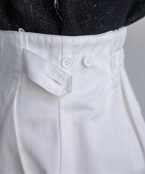 VACANCY（ヴァカンシー）の「ZIPハイウエストワイドパンツ（その他パンツ・レディース・ブラック/ホワイト/ダークブルー・MEDIUM/LARGE）」の12枚目の写真