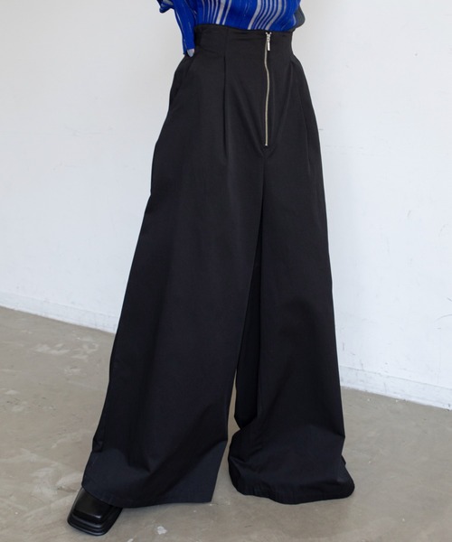 ACLENT カモフラージュ ハイウエストワイドパンツ ACLENT カモフラージュ ハイウエストワイドパンツ - メルカリ