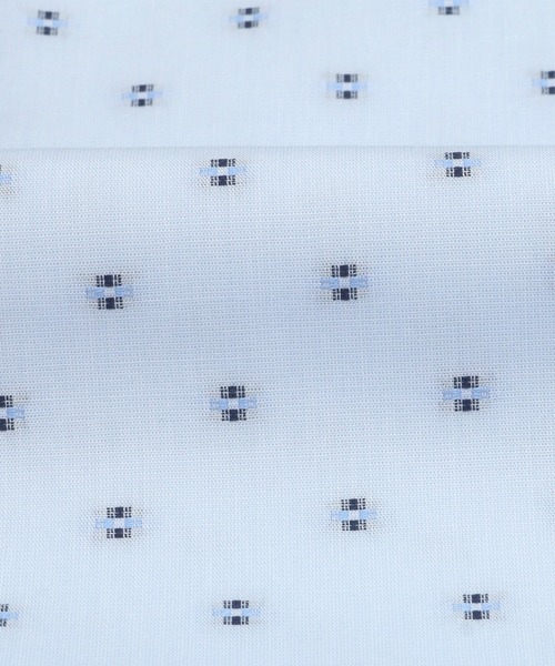 TOKYO SHIRTS（トウキョウシャツ）の「形態安定ノーアイロン ドゥエボットーニ・ボタンダウン 長袖ビジネスワイシャツ（ビジネスシャツ・メンズ・ブルー・首回り37cm-裄丈80cm/首回り37cm-裄丈84cm/首回り39cm-裄丈80cm/首回り39cm-裄丈84cm/首回り41cm-裄丈82cm/首回り41cm-裄丈86cm/首回り42cm-裄丈82cm/首回り42cm-裄丈86cm/首回り43cm-裄丈82cm/首回り43cm-裄丈86cm）」の2枚目の写真