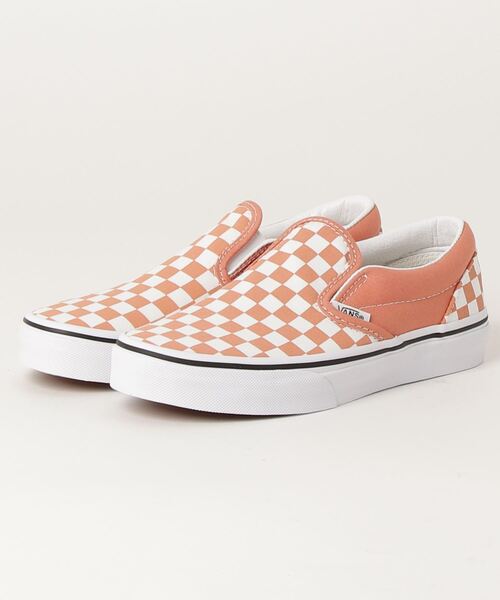 VANS(バンズ)の「VANS ヴァンズ CLASSIC SLIP-ON スリッポン VN0A5KXMBM5 CHK SUN BAKED(スリッポン・キッズ・マルチ・11/13/2Y/1Y/12/3)」の1枚目の写真