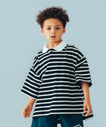 こども ビームス | RHYTHM UNION / ビッグ ポロシャツ 23（100～120cm）(ポロシャツ)