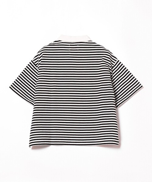 こども ビームス（コドモビームス）の「RHYTHM UNION / ビッグ ポロシャツ 23（100～120cm）（ポロシャツ・キッズ・ブラック/ホワイト/ネイビー/レッド・100/110/120）」の10枚目の写真