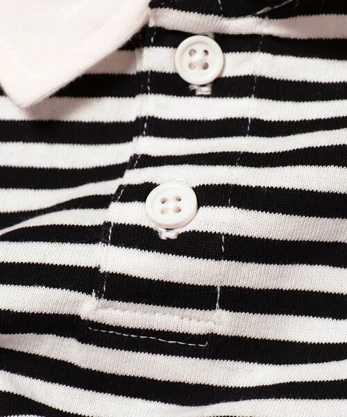 こども ビームス（コドモビームス）の「RHYTHM UNION / ビッグ ポロシャツ 23（100～120cm）（ポロシャツ・キッズ・ブラック/ホワイト/ネイビー/レッド・100/110/120）」の11枚目の写真