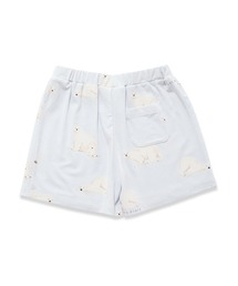 【COOL】しろくま柄Tシャツ& ショットパンツ gelato pique（ジェラートピケ）の「【COOL】しろくま柄Tシャツ