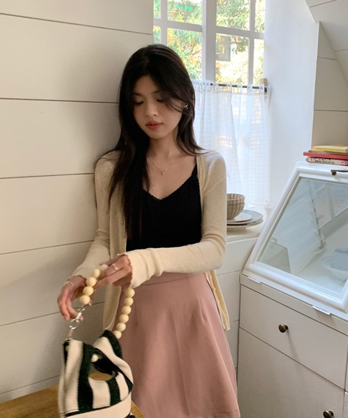Jewelobe（ジュエローブ）の「レースストラップコルセットライクキャミソール（Tシャツ/カットソー・レディース・ブルー/ブラック/ピンク/グリーン/ホワイト・FREE）」の18枚目の写真