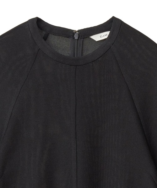 CLANE（クラネ）の「【CLANE/クラネ】MESH FORM SLEEVE BLOUSE