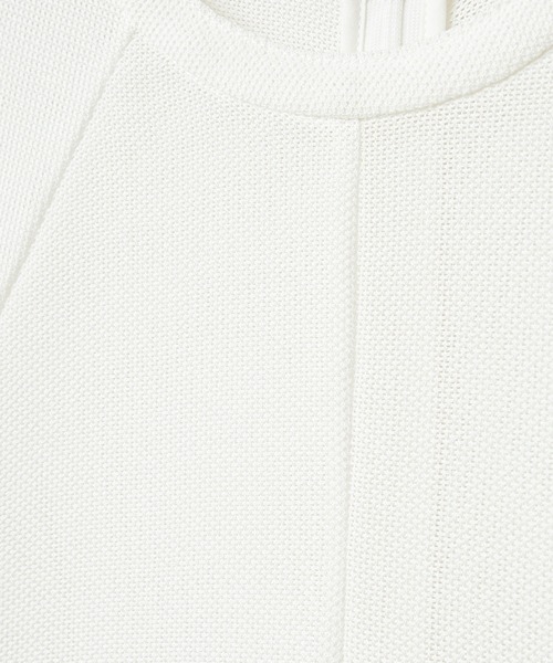 CLANE - MESH FORM SLEEVE BLOUSE ホワイト CLANE（クラネ）の「【CLANE/クラネ】MESH FORM SLEEVE BLOUSE