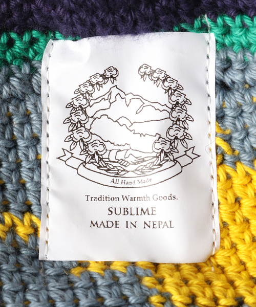 JOINT WORKS（ジョイントワークス）の「【SUBLiME/サブライム】 HANDKNIT HAT（ハット・メンズ・マルチ/その他4/その他9/その他16・FREE）」の16枚目の写真