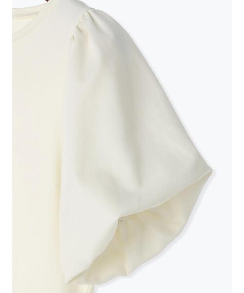 Te chichi（テチチ）の「【スタイル美人カットソー】ボリュームバルーンスリーブカットソー（Tシャツ/カットソー・レディース・オフホワイト/グリーン/ブラック・ﾌﾘ-）」の22枚目の写真