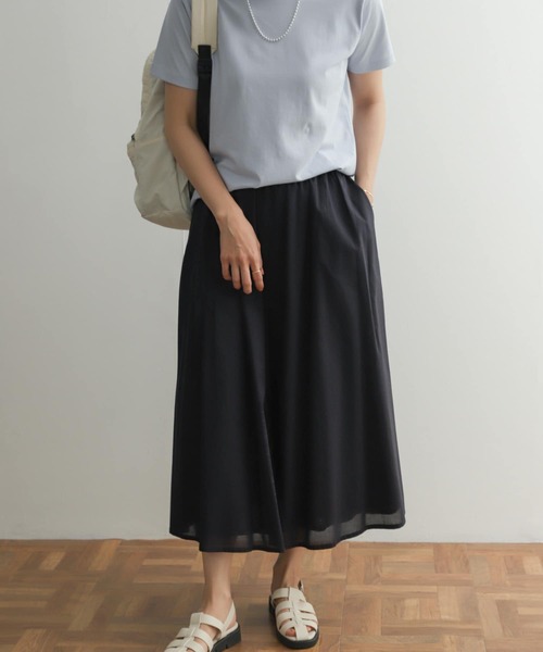 URBAN RESEARCH DOORS(アーバンリサーチドアーズ)の「コットンローンギャザースカート(スカート・レディース・ピンク/グリーン/ネイビー・MEDIUM)」の16枚目の写真