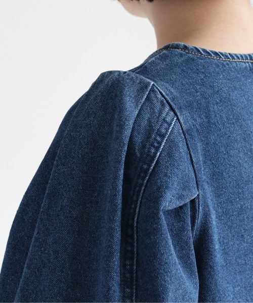cepo（セポ）の「ライトデニム ボリュームスリーブジャケット
