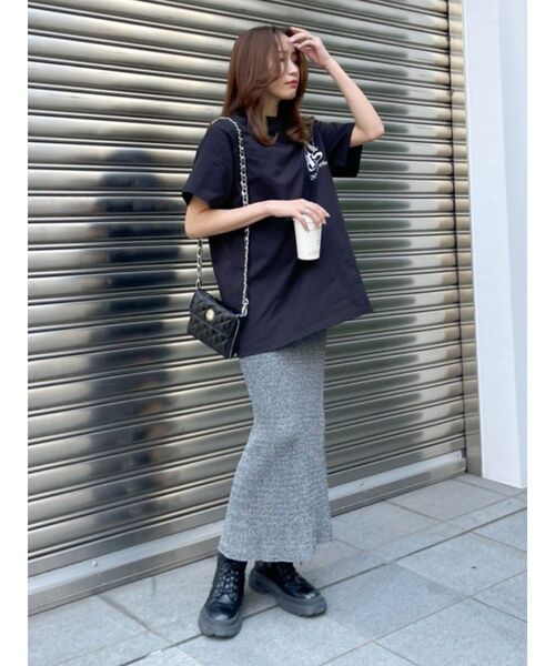 FRUIT OF THE LOOM（フルーツオブザルーム）の「【10周年記念】FRUIT OF THE LOOM コラボＴシャツ（Tシャツ/カットソー・レディース・ホワイト/ブラック・FREE）」の16枚目の写真