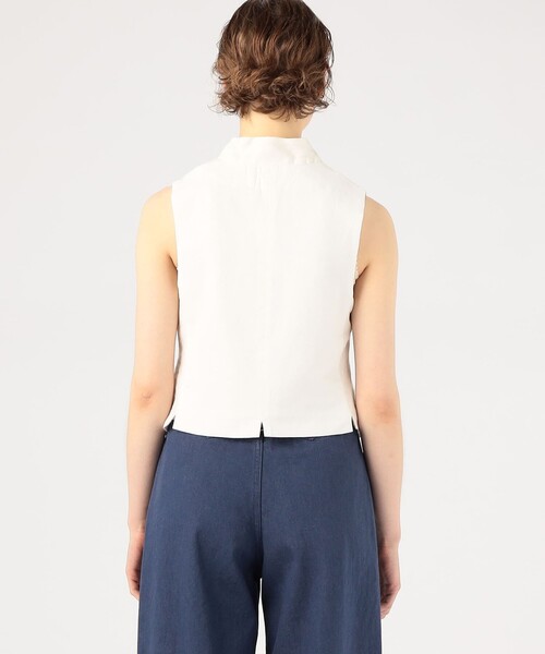 セール】Khadi and Co OKLA リネンス シャツベスト（ベスト）｜KHADI