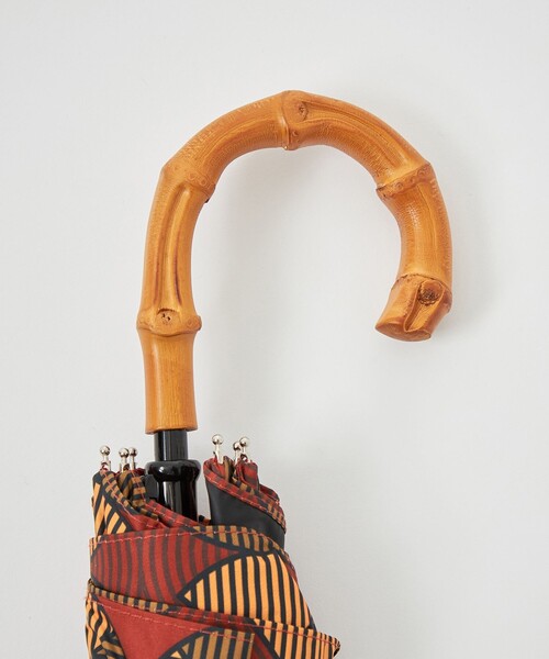 green label relaxing（グリーンレーベルリラクシング）の「＜CLOUDY×green label relaxing＞ パラソル / 折りたたみ 傘 / 晴雨兼用 / レイン（折りたたみ傘・レディース・ブラウン/ライム/オレンジ・FREE）」の5枚目の写真