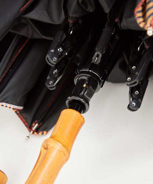 green label relaxing（グリーンレーベルリラクシング）の「＜CLOUDY×green label relaxing＞ パラソル / 折りたたみ 傘 / 晴雨兼用 / レイン（折りたたみ傘・レディース・ブラウン/ライム/オレンジ・FREE）」の6枚目の写真