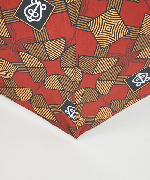 green label relaxing（グリーンレーベルリラクシング）の「＜CLOUDY×green label relaxing＞ パラソル / 折りたたみ 傘 / 晴雨兼用 / レイン（折りたたみ傘・レディース・ブラウン/ライム/オレンジ・FREE）」の7枚目の写真