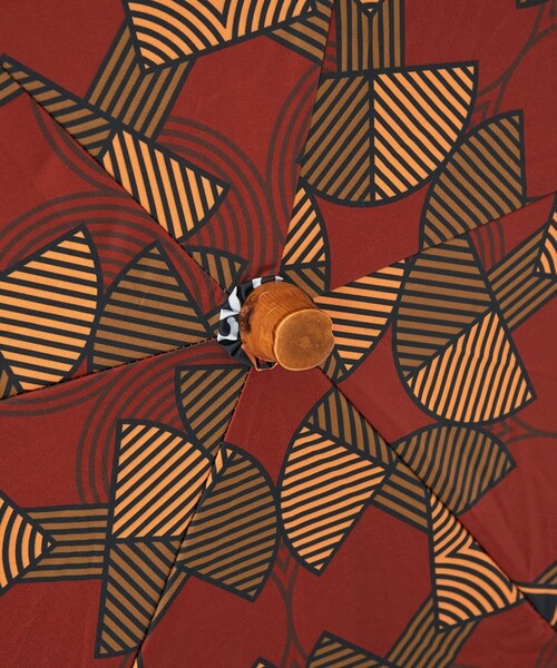 green label relaxing（グリーンレーベルリラクシング）の「＜CLOUDY×green label relaxing＞ パラソル / 折りたたみ 傘 / 晴雨兼用 / レイン（折りたたみ傘・レディース・ブラウン/ライム/オレンジ・FREE）」の8枚目の写真