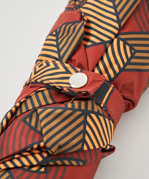 green label relaxing（グリーンレーベルリラクシング）の「＜CLOUDY×green label relaxing＞ パラソル / 折りたたみ 傘 / 晴雨兼用 / レイン（折りたたみ傘・レディース・ブラウン/ライム/オレンジ・FREE）」の10枚目の写真