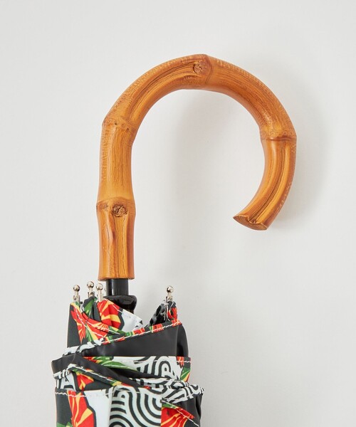 green label relaxing（グリーンレーベルリラクシング）の「＜CLOUDY×green label relaxing＞ パラソル / 折りたたみ 傘 / 晴雨兼用 / レイン（折りたたみ傘・レディース・ブラウン/ライム/オレンジ・FREE）」の13枚目の写真