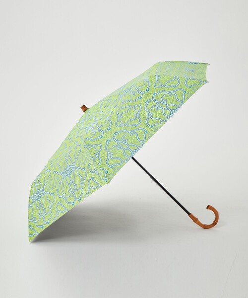 green label relaxing（グリーンレーベルリラクシング）の「＜CLOUDY×green label relaxing＞ パラソル / 折りたたみ 傘 / 晴雨兼用 / レイン（折りたたみ傘・レディース・ブラウン/ライム/オレンジ・FREE）」の15枚目の写真