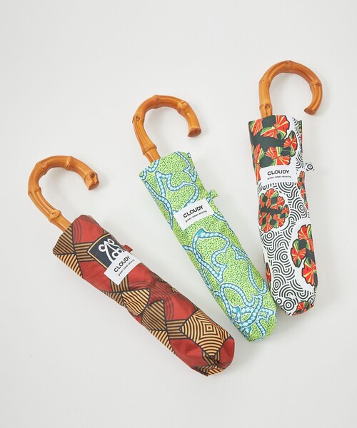 green label relaxing（グリーンレーベルリラクシング）の「＜CLOUDY×green label relaxing＞ パラソル / 折りたたみ 傘 / 晴雨兼用 / レイン（折りたたみ傘・レディース・ブラウン/ライム/オレンジ・FREE）」の18枚目の写真