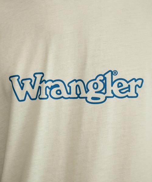Wrangler（ラングラー）の「Wrangler/ラングラー リンガー 半袖Tシャツ（Tシャツ/カットソー・メンズ・ホワイト/グリーン/チャコール・LARGE/MEDIUM/X-LARGE/SMALL）」の5枚目の写真