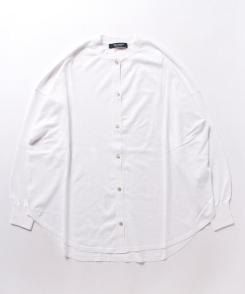 Brahmin（ブラーミン）の「【BRAHMIN】ハイネックシアーニット（カーディガン/ボレロ・レディース・オフホワイト・2）」の13枚目の写真