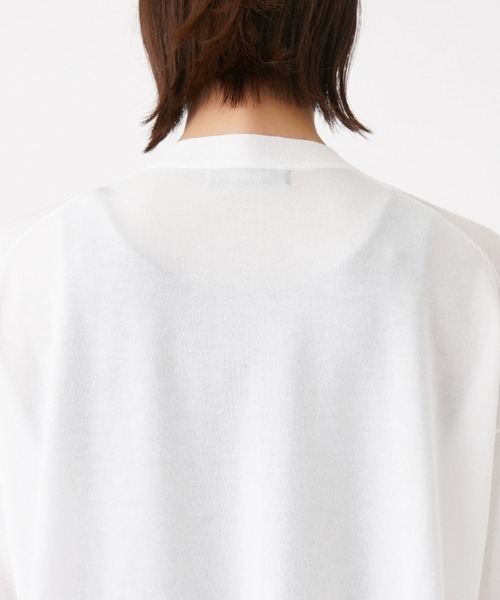 Brahmin（ブラーミン）の「【BRAHMIN】ハイネックシアーニット（カーディガン/ボレロ・レディース・オフホワイト・2）」の10枚目の写真