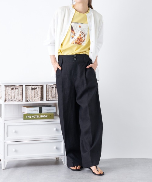 Brahmin（ブラーミン）の「【BRAHMIN】ハイネックシアーニット（カーディガン/ボレロ・レディース・オフホワイト・2）」の17枚目の写真