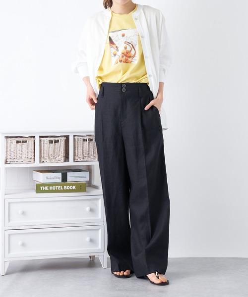 Brahmin（ブラーミン）の「【BRAHMIN】ハイネックシアーニット（カーディガン/ボレロ・レディース・オフホワイト・2）」の16枚目の写真