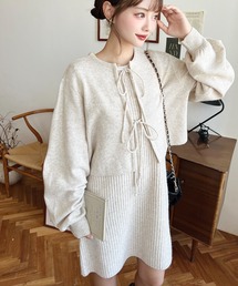 polaura ２WAYアームスリットニットワンピース、カーディガンセット 2WAYアームスリットニットワンピース – poláura OFFICIAL ONLINE STORE