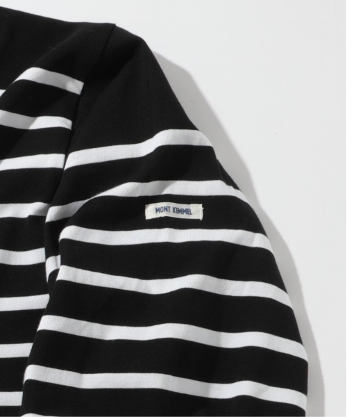 MONT KEMMEL(モンケメル)の「【MONT KEMMEL】BASQUE SHIRTS YARN DYED 30/2 PLATING JERSRY(Tシャツ/カットソー・メンズ・ブルー/ホワイト/ブラック/グリーン・42/38/40)」の7枚目の写真
