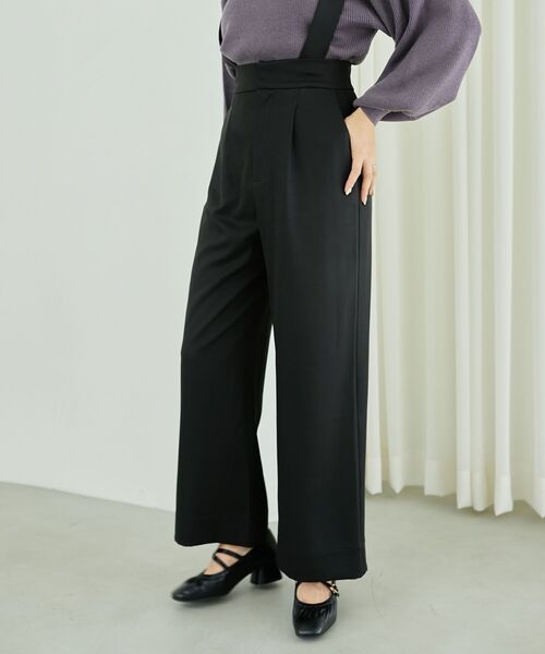 MAJESTIC LEGON（マジェスティックレゴン）の「【WEB限定XLサイズあり】レディギャザーストラップパンプス（パンプス・レディース・ブラック/アイボリー/シルバー・SMALL/MEDIUM/LARGE/X-LARGE）」の14枚目の写真