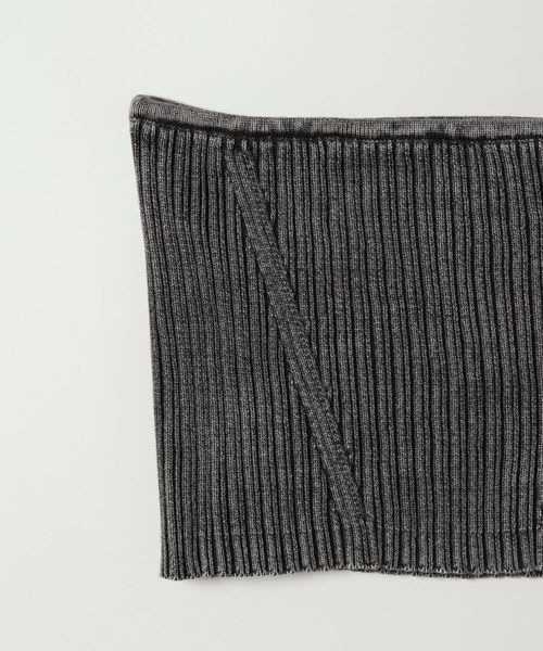 JEANASIS（ジーナシス）の「ブリーチニットベアトップ/972992（チューブトップ・レディース・ブラック系その他/グレー系その他・FREE）」の7枚目の写真