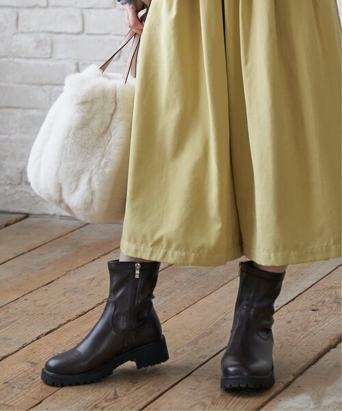 GOKU楽 PUストレッチトラックソールブーツ（ブーツ）｜ikka（イッカ）